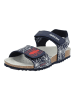 Geox Sandalen in Navy/Rot