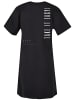 F4NT4STIC Damen T-Shirt Kleid Take It Easy Text Damen T-Shirt Kleid in schwarz