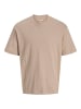 Jack & Jones T-shirt in Mocha Meringue