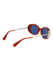 Max Mara Damen Sonnenbrillen Oval Rot