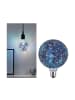 paulmann LED G125 Miracle Mosaic 470lm blue dim E27 2700K 230V F