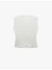 KOTON BLUSE SS in Grauweiß