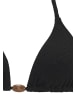 LASCANA Triangel-Bikini-Top in schwarz