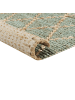 Beliani Kurzflor TELLIKAYA in Beige/Grün - (W) 80 x (L) 300 cm