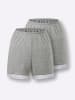 WITT WEIDEN Shorts in grau-meliert