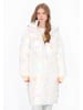 myMo Women Coat in offwhite rainbow