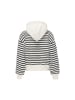 Bridgeport Women Cardigan in Offwhite Black