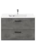 home24 Waschtisch BOOYA in Grau