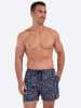 HOM Boxer-Badehose Beach Boxer Trapani in navy print