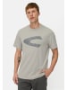 Camel Active T-Shirt mit Logoprint aus organic Cotton in Grau