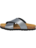 Palado Pantoletten Rianel in Anthrazit Metallic
