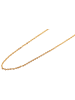Adeliás Unisex Halskette – Ankerkette aus Edelstahl 55 cm in gold