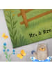Mr. & Mrs. Panda Gästehandtücher Pferd Springen Design ohne Spruch in Weiß