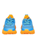 Geox Sneaker in Blau/Orange