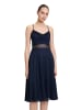 Vera Mont Cocktailkleid mit Wasserfallausschnitt in Night Sky