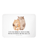 Mr. & Mrs. Panda Wandmagnet Bären Liebe mit Spruch in Weiß