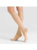 Hudson Kniestrümpfe Relax Light druckfreier Bund in Beige