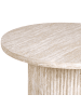 Beliani Beistelltisch AMMON in Beige - (W) 50 x (H) 46 x (L) 50 cm
