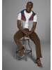 Man's World Dehnbund-Hose in beige