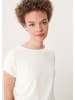 QS T-Shirt in 0200_creme