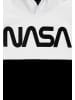 United Labels NASA Kapuzenpullover Hoodie langärmlig in schwarz/weiß