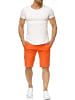 Arizona-Shopping Chino Capri Shorts Kurze Bermuda Sommer Hose Fredy & Roy in Orange