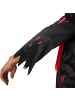 tectake Zweiteiliges Kostüm aus Gewand und Hose, schwarz/rot