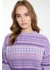 IZIA Damen Pullover in Flieder Mehrfarbig