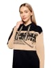 Betty Barclay Jerseykleid langarm in Patch Beige/Black