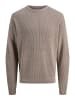 Jack & Jones Pullover 'Kaito' in hellbraun