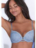 Vivance by Lascana Push-up-BH in hellblau