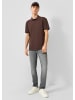 QS Polo-Shirt in 8941_dunkelbraun