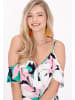 IZIA Women Top in pink multicolor