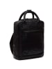 The Chesterfield Brand Wax Pull Up Lincoln Rucksack Leder 32 cm Laptopfach in black