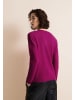 Street One Pullover in purple cozy pink melange