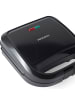 Progress Sandwichmaker Dreiecke 750 W in Schwarz, 22,2 x 22,1 x 9,5 cm