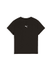 Puma Top "Dare TO Slim Half Zip Warp Knit Graphic Tee" in Schwarz