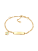 Elli Armband 925 Sterling Silber Blume in Gold