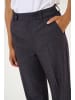 Kaffe Hose KApernilla Loose fit in Dark Grey Check