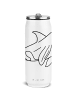 Mr. & Mrs. Panda Thermosflasche Orca ohne Spruch in Weiß