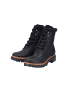 rieker Belinga-Lederstiefeletten Schwarz