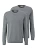 S. Oliver Pullover Basic in Hellgrau