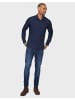 Threadbare Langarmhemd THB LUXE Olly in Navy