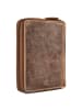 Greenburry Huntsman Geldbörse RFID Schutz Leder 10 cm brown 1