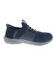 Skechers Slip-Ins:Ingram-Brackett Slipper Blau