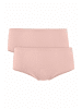 Hessnatur Panty Regular Cut 2er-Set in cremerosa
