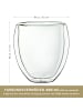 Creano 6er Set Thermoglas dg-b "Doppelwandglas" - 400ml Glas