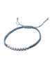 Elli Armband 925 Sterling Silber Knoten, Kugel in Blau