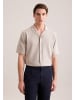 Seidensticker Strick Resort Hemd Regular in Beige