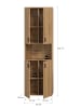 ebuy24 Hochschrank Mone Eiche 60 x 30 cm